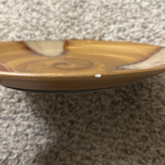 SET OF 4 Splash Brown by Sango, Stoneware Dinner Plate 11” - Picture 4 of 5